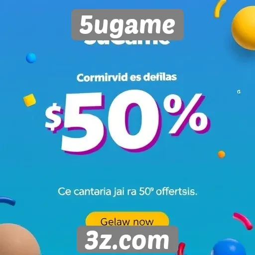Promoções e descontos disponíveis no 5ugame