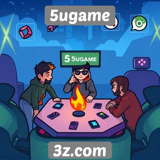 O crescimento da comunidade de jogadores no 5ugame