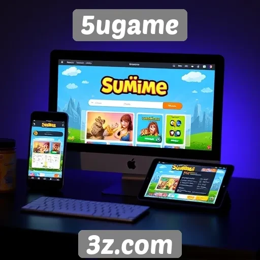 Desempenho técnico do site 5ugame em diferentes dispositivos